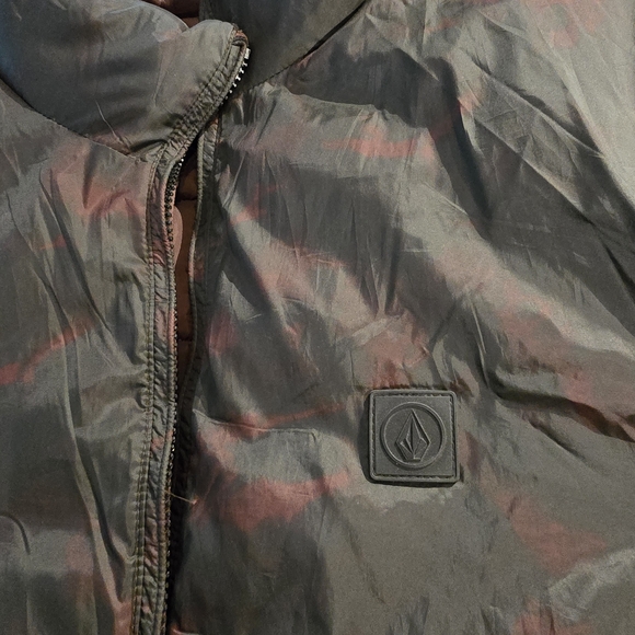 Volcom Brown Reversible Jacket - Picture 6 of 7